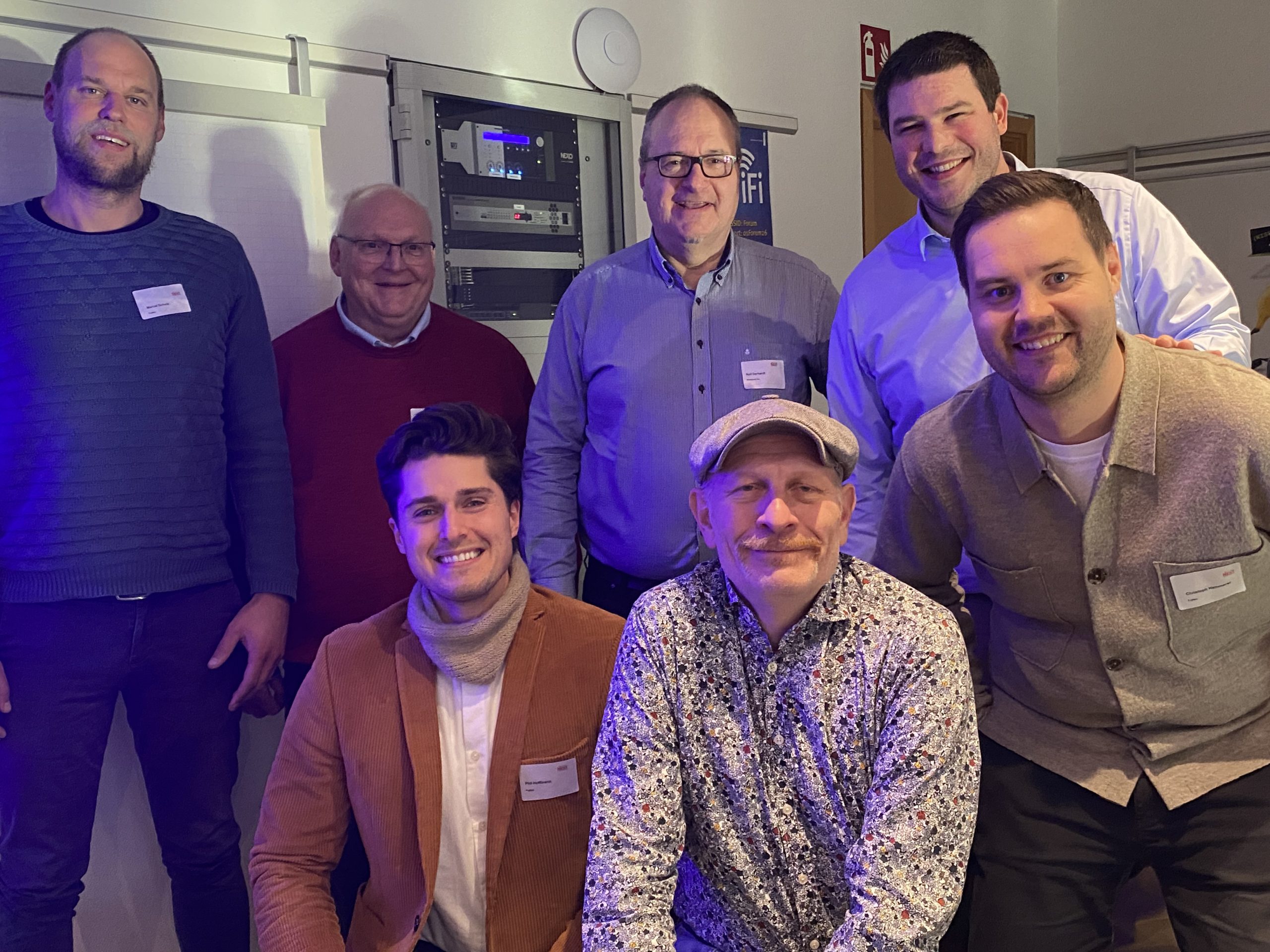 Koordinator, Referenten und Pate